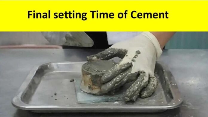 Understanding Setting Time of Cement: Tests and Factors