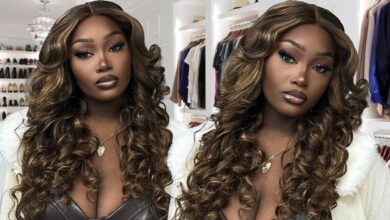 OhMyPretty Wig Elevating Style The 4C Hairline Wig with Bleached Knots